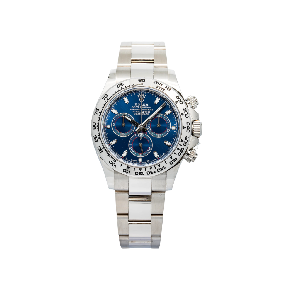 Rolex Daytona Chronograph 116509 Blue Dial, White Gold